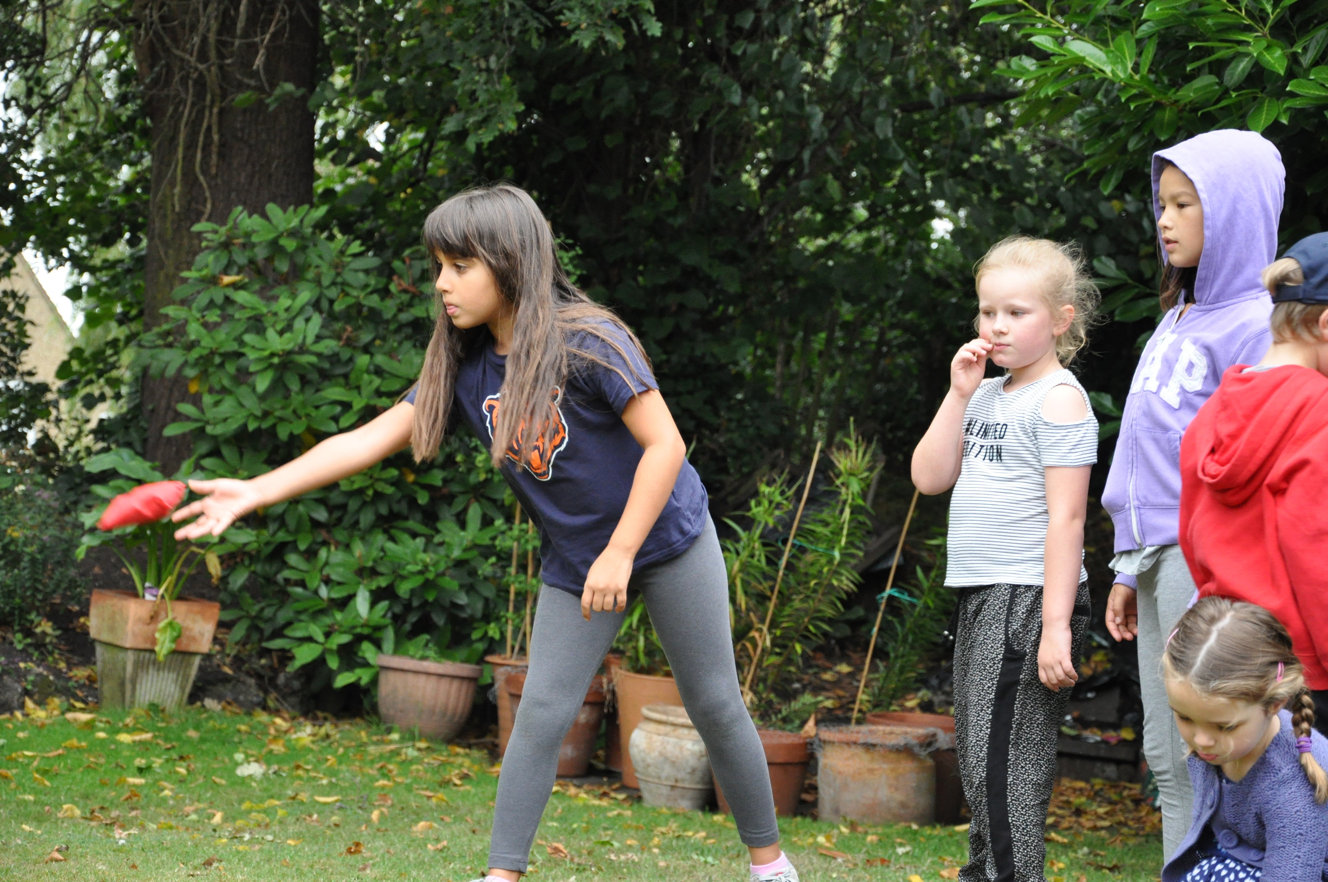 Bean bag games at Kid Fit Parties